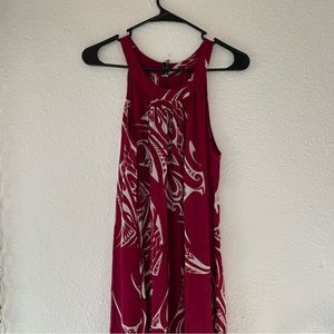 Wahine Toa high neck dress
